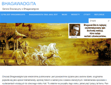 Tablet Screenshot of bhagawadgita.edu.pl